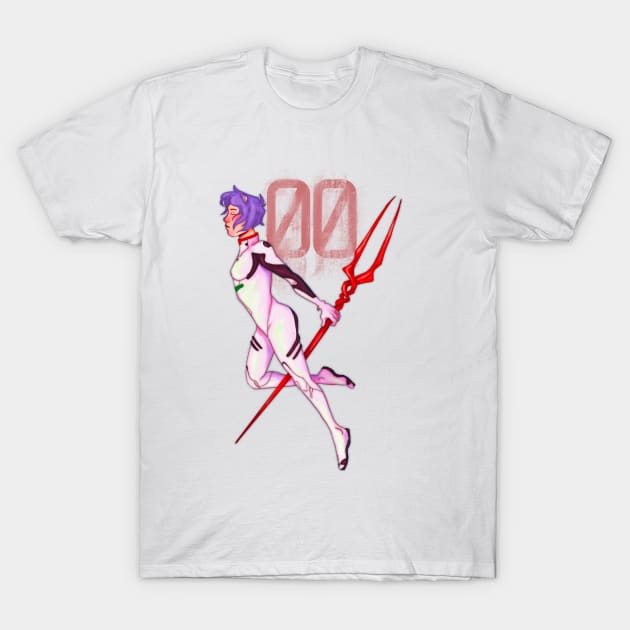 Rei Ayanami T-Shirt by Frog Teeth